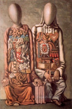 Giorgio de Chirico Painting - colonial mannequins 1943 Giorgio de Chirico Metaphysical surrealism